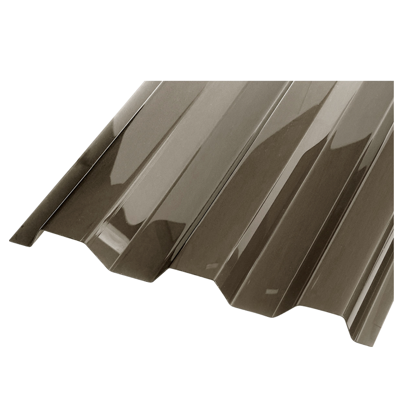 Поликарбонат профилированный Novattro 0,8 мм 3000x1051 C-21  Бронза дешево 