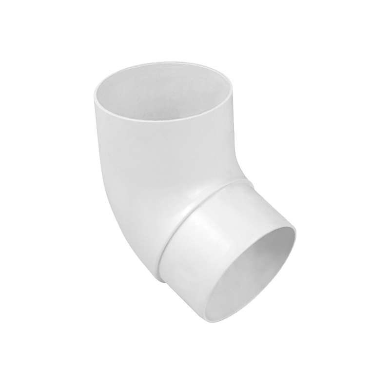Колено трубы 67° Альта-Профиль Стандарт D74 Белый