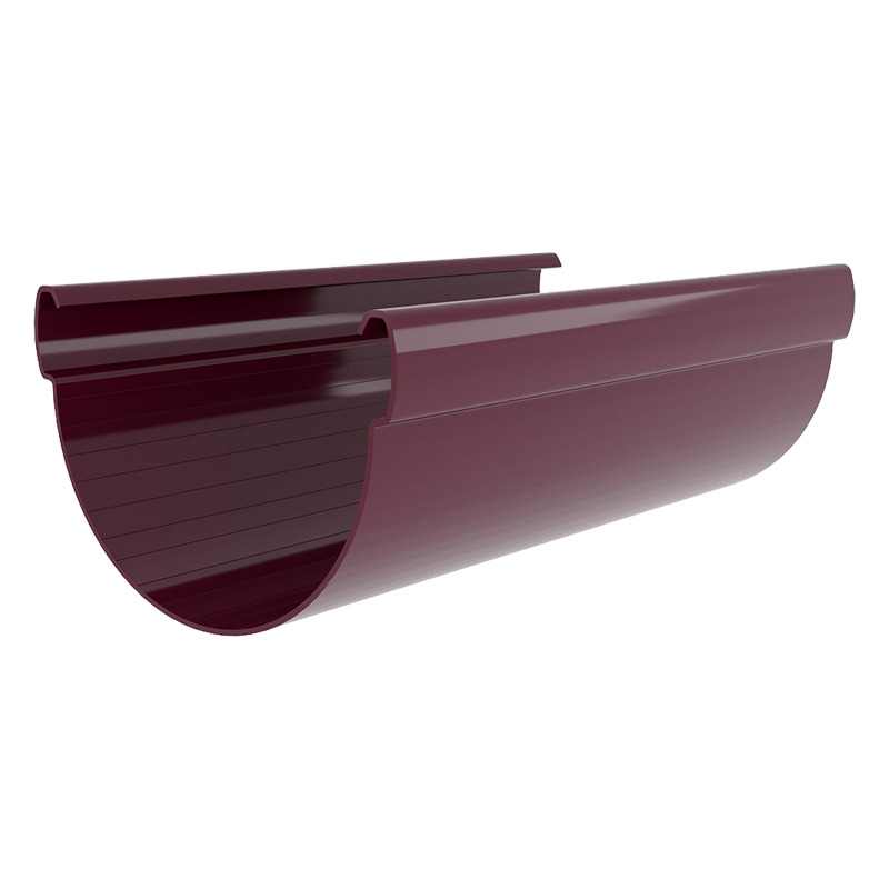 Желоб Grand Line ПВХ Дизайн D135 Бордо RAL3005 3000 мм в Санкт-Петербурге