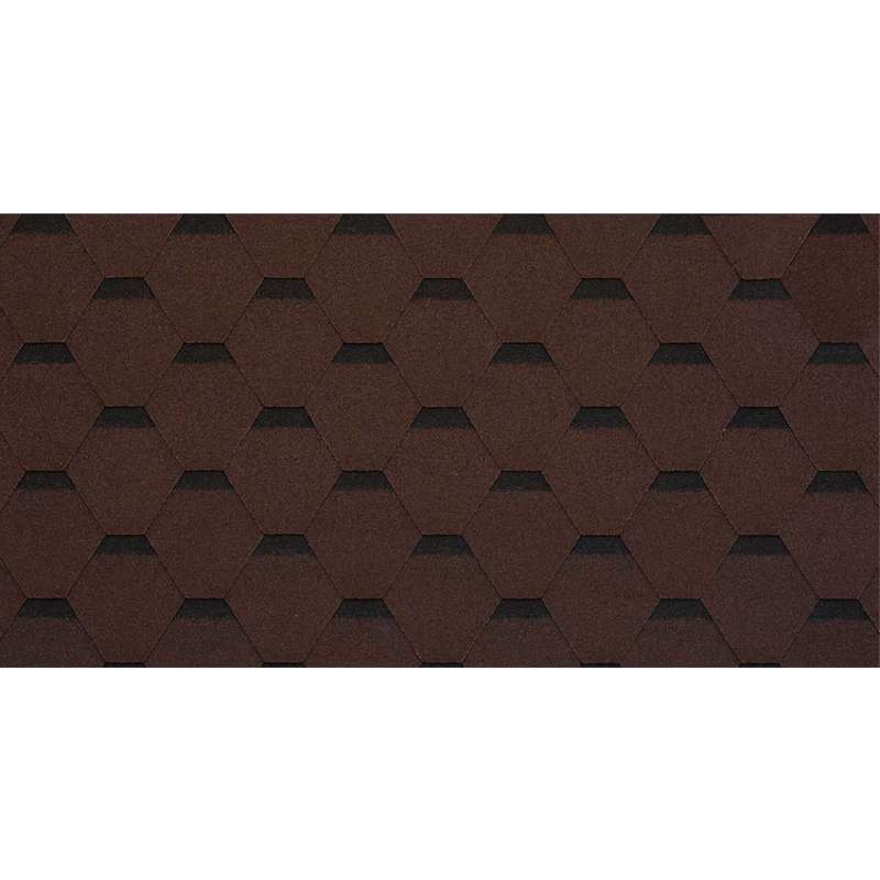 Гибкая черепица Shinglas ТехноНИКОЛЬ Сальса Каштан SBS-битум 3 м² в Санкт-Петербурге дешево 